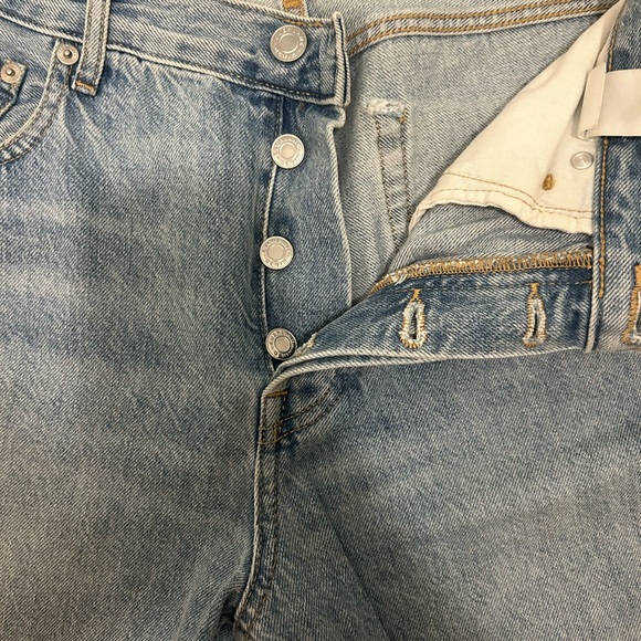 Everlane vintage wash straight jeans sz 28 - Picture 5 of 8